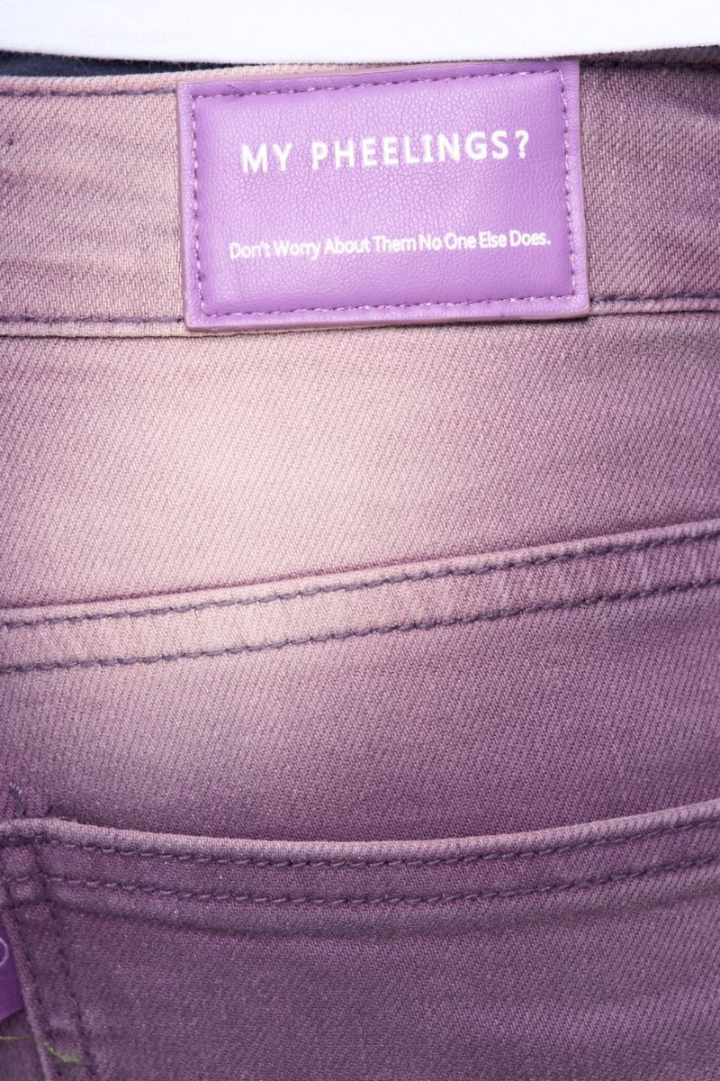 12AM MOMENTS STACKED DENIM (PURPLE)