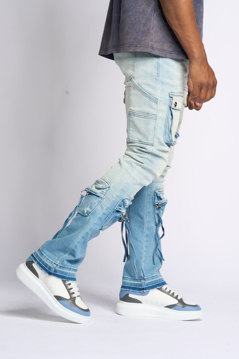 "BETTER DAYS" STACKED CARGO (LIGHT BLUE)