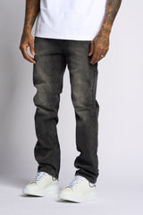 "TIMELINE" STRAIGHT FIT DENIM (VINTAGE BLACK)