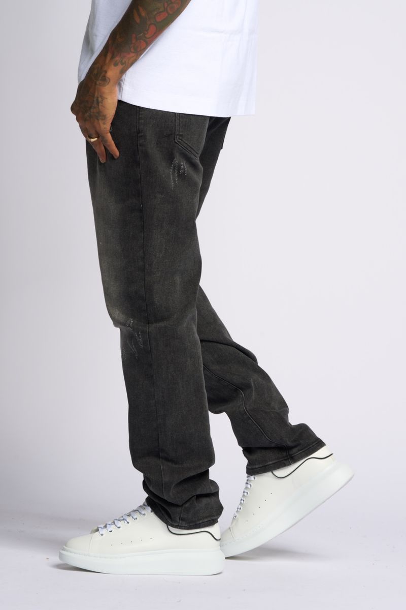 "TIMELINE" STRAIGHT FIT DENIM (VINTAGE BLACK)