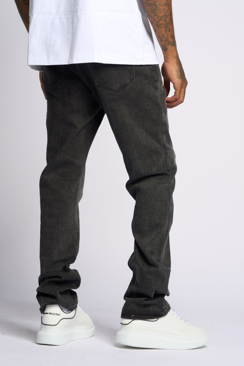 "TIMELINE" STRAIGHT FIT DENIM (VINTAGE BLACK)