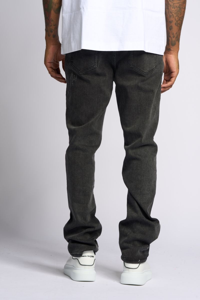 "TIMELINE" STRAIGHT FIT DENIM (VINTAGE BLACK)