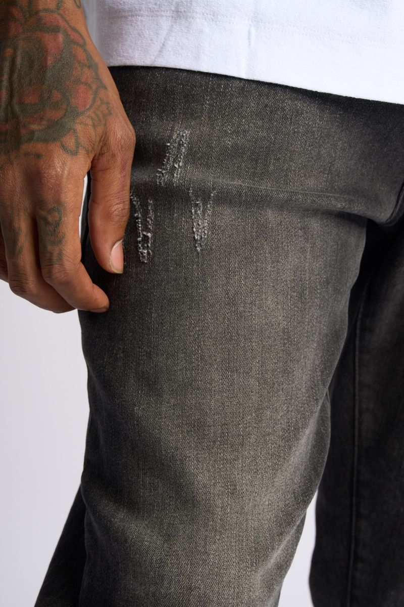 "TIMELINE" STRAIGHT FIT DENIM (VINTAGE BLACK)