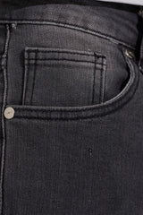 "SHOOT FOR THE STARS" STACK CARGO DENIM (BLACK WASH)