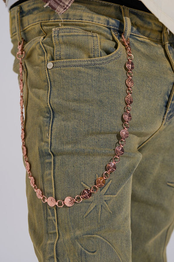 "DESTINED TO BE" WALLET CHAIN (ROSE GOLD)