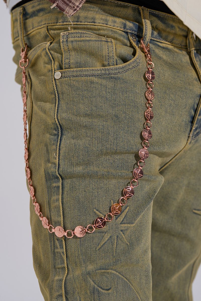 "DESTINED TO BE" WALLET CHAIN (ROSE GOLD)