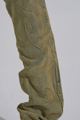 "ARISE" STACK DENIM (SAND WASH)