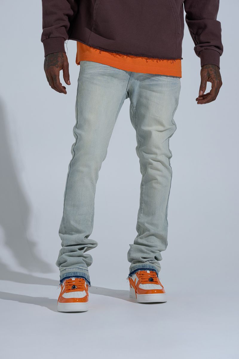 "PHEELINGS ESSENTIALS" STACK DENIM (LIGHT BLUE)