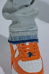 "PHEELINGS ESSENTIALS" STACK DENIM (LIGHT BLUE)