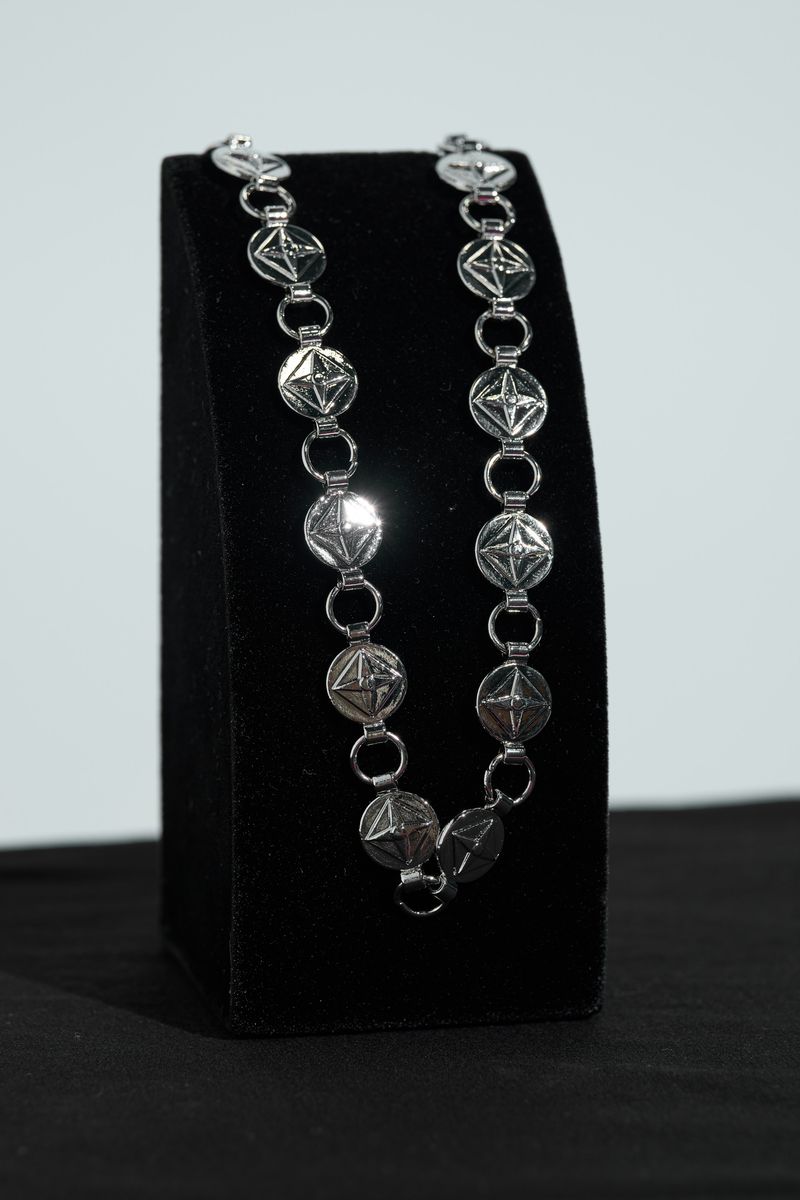 "DESTINED TO BE" WALLET CHAIN (SILVER)