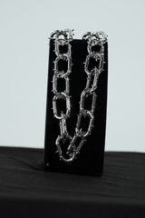 "UNTOUCHABLE" WALLET CHAIN (SILVER)
