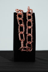 "UNTOUCHABLE" WALLET CHAIN (ROSE GOLD)