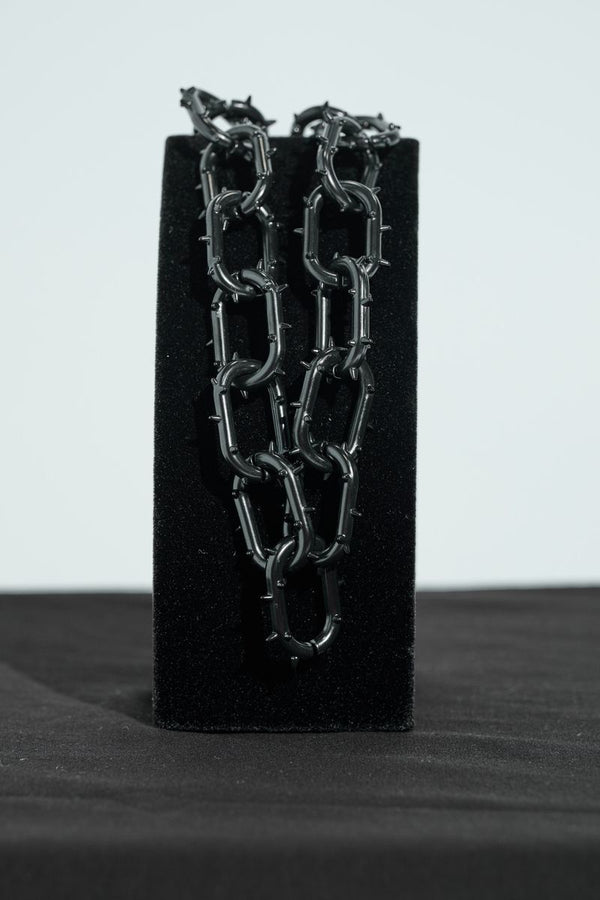 "UNTOUCHABLE" WALLET CHAIN (GUN BLACK)