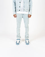 "SOUL STAMPED" DENIM JACKET