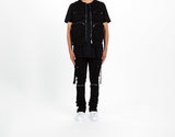 "ENJOY THE MOMENT" CARGO VEST